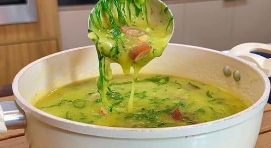 caldo de mandioquinha