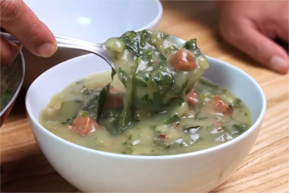 caldo verde cremoso