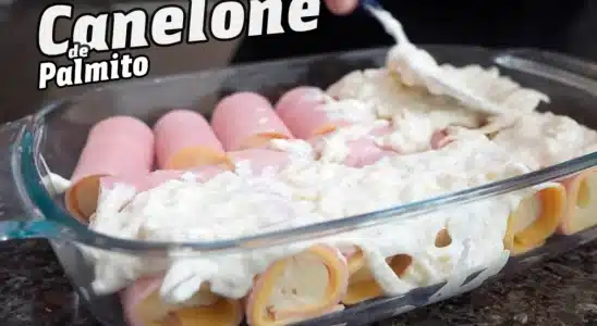 Canelone de palmito: ótima novidade para você apresentar no seu almoço de domingo 4 canelone de palmito