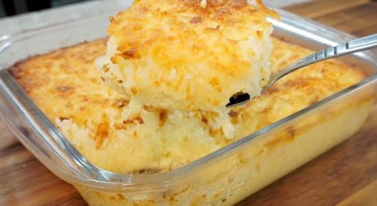 cocada de leite condensado