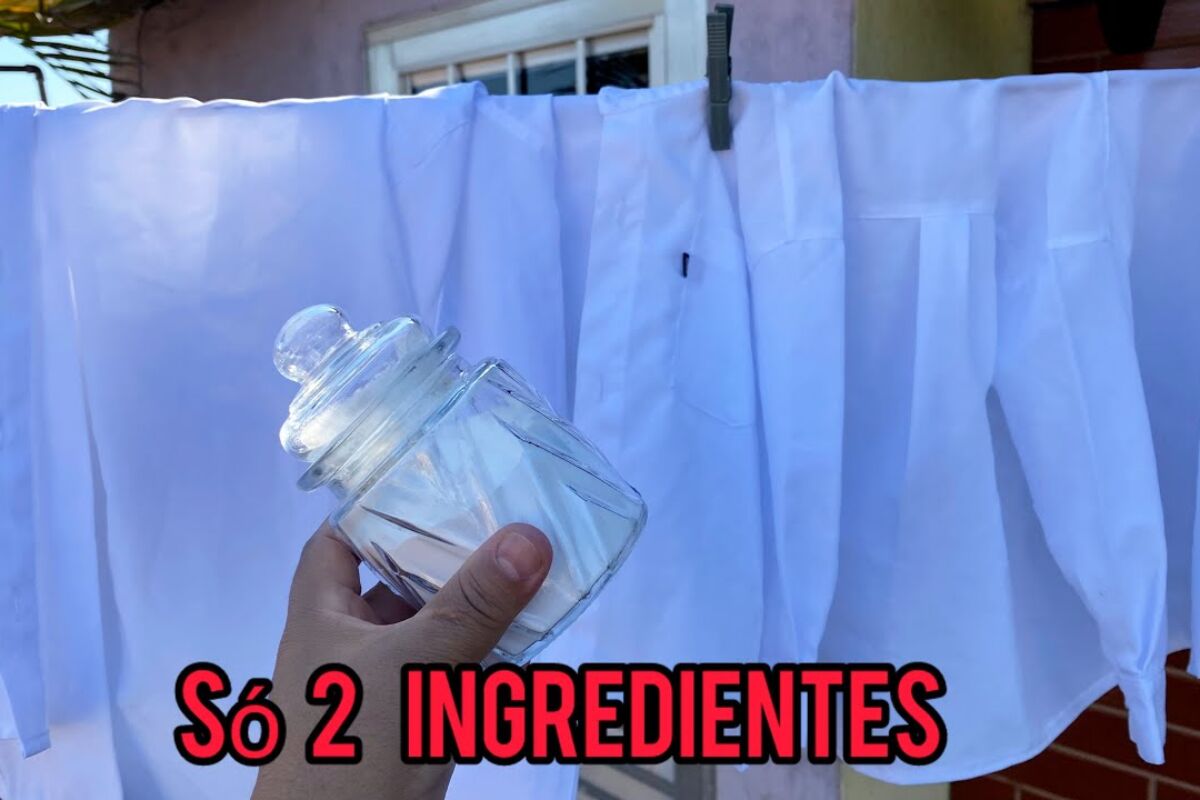 como tirar amarelado de roupa