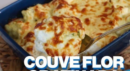 couve-flor gratinada