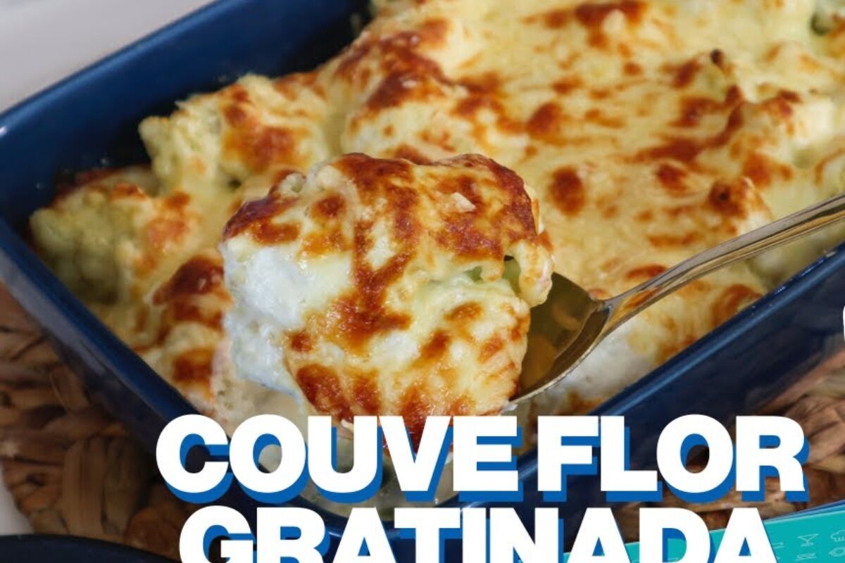 couve-flor gratinada