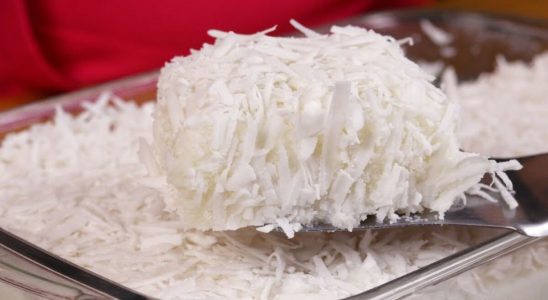 cuscuz de tapioca macio