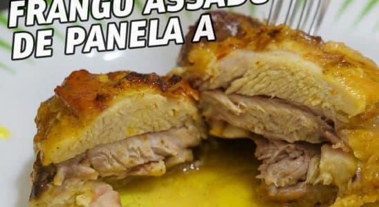 frango assado na panela