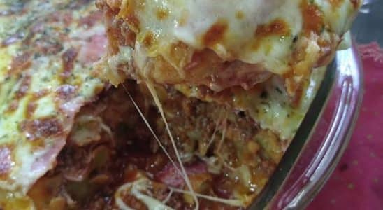 lasanha de couve flor