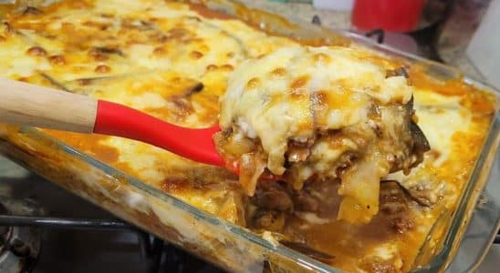 lasanha especial de berinjela