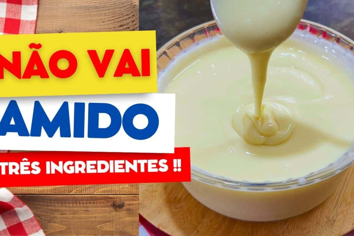 leite condensado caseiro