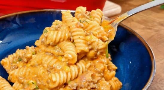 macarrão de panela de pressão