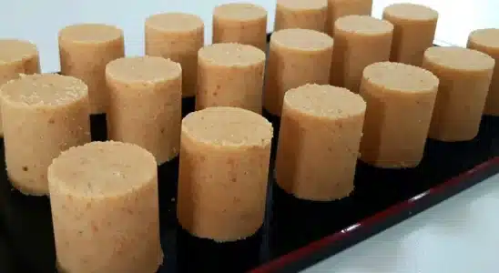 paçoquinha de rolha caseira