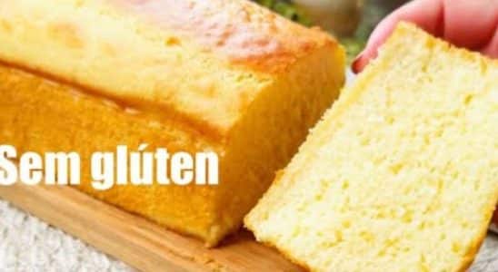 pão caseiro sem glúten