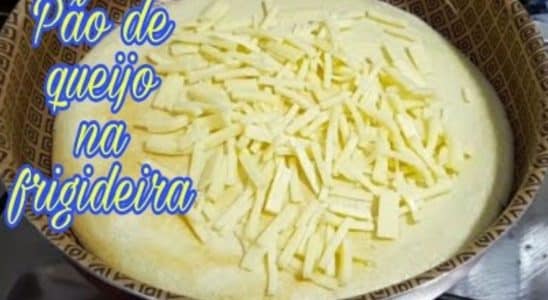 pão de queijo de frigideira