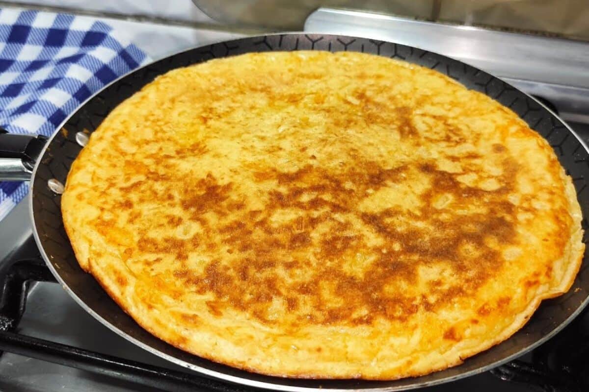 pão de queijo de frigideira