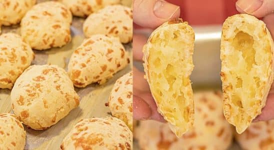 pão de queijo fácil