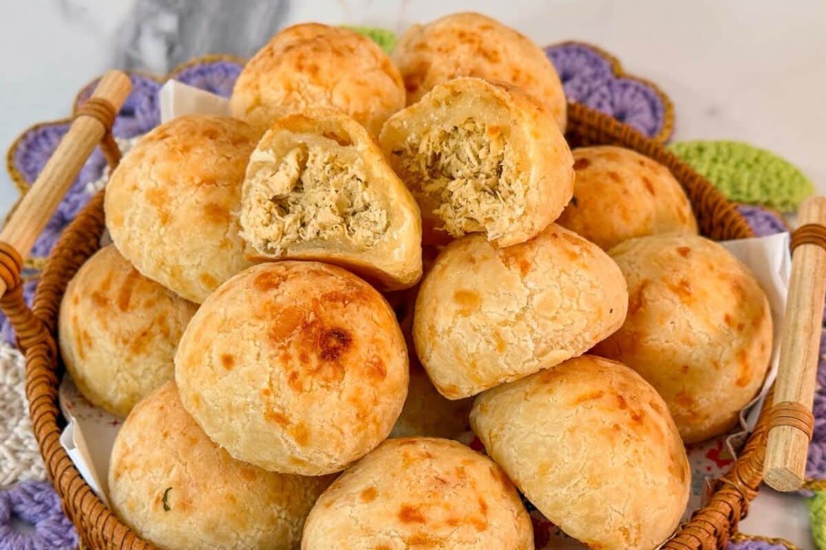 pão de queijo que não murcha