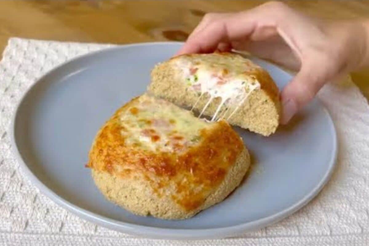 pãozinho saudável sem farinha