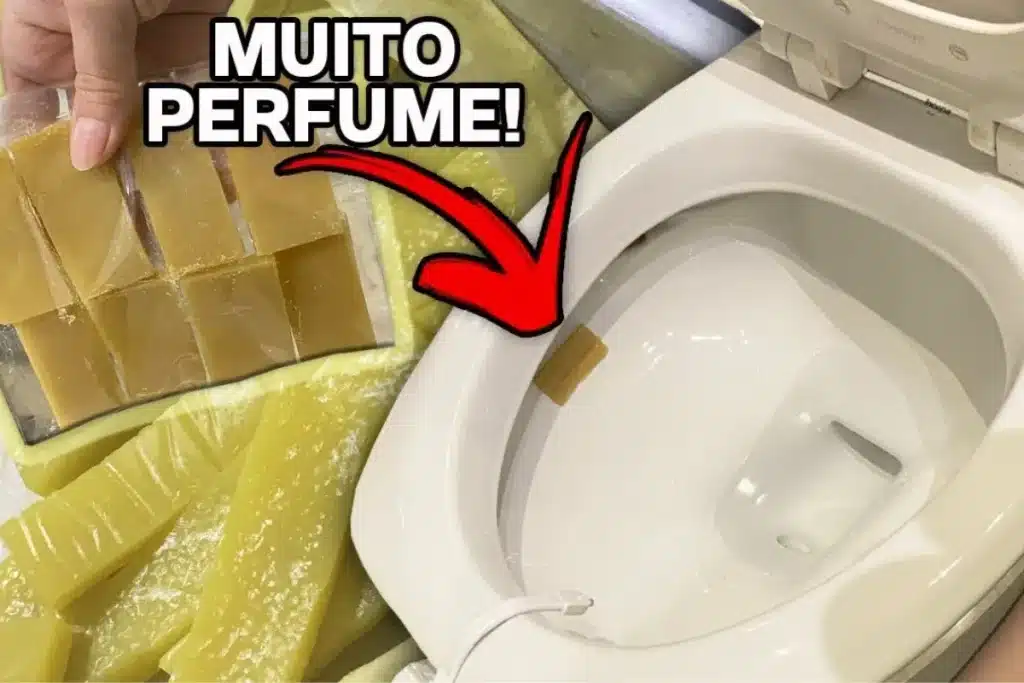 pastilha sanitária caseira