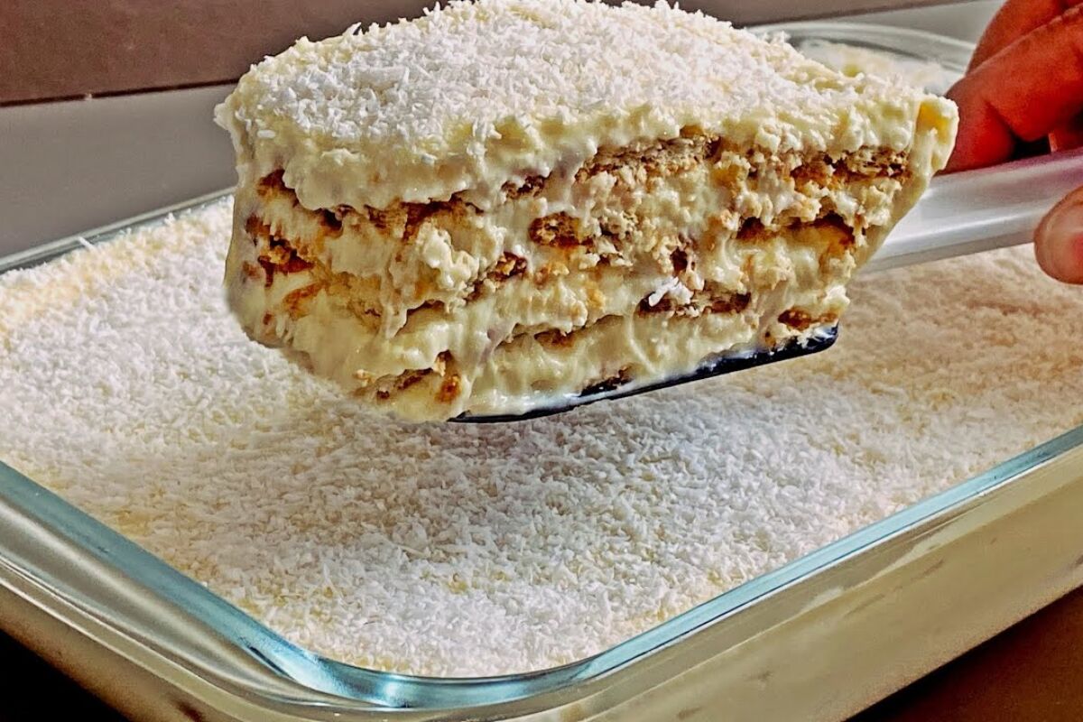 Pavê amansa sogra que é cremoso e montado de um jeito super prático 183 pavê amansa sogra