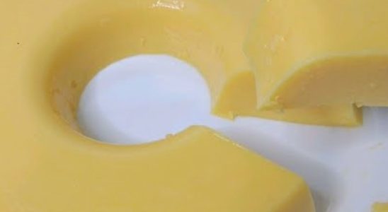 pudim com 2 ingredientes