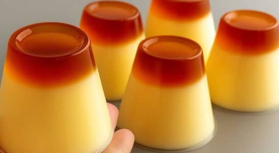 pudim com 2 ingredientes