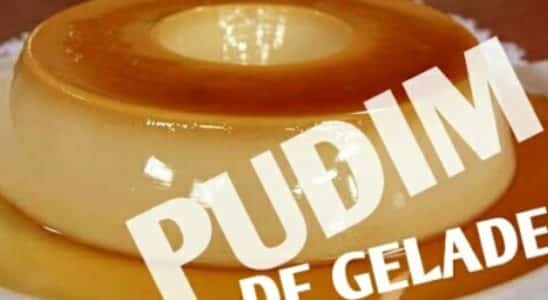 pudim de geladeira