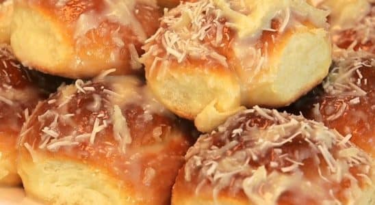 rosquinha caseira de coco