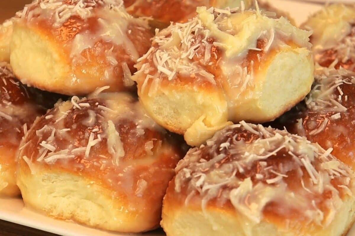 rosquinha caseira de coco