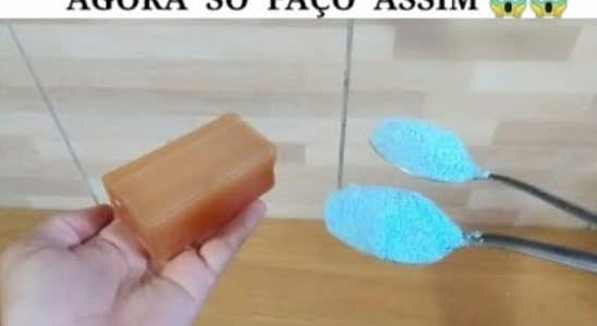 sabão caseiro em barra