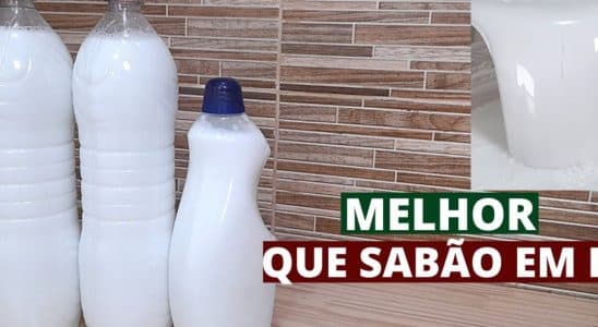 sabão líquido para roupas