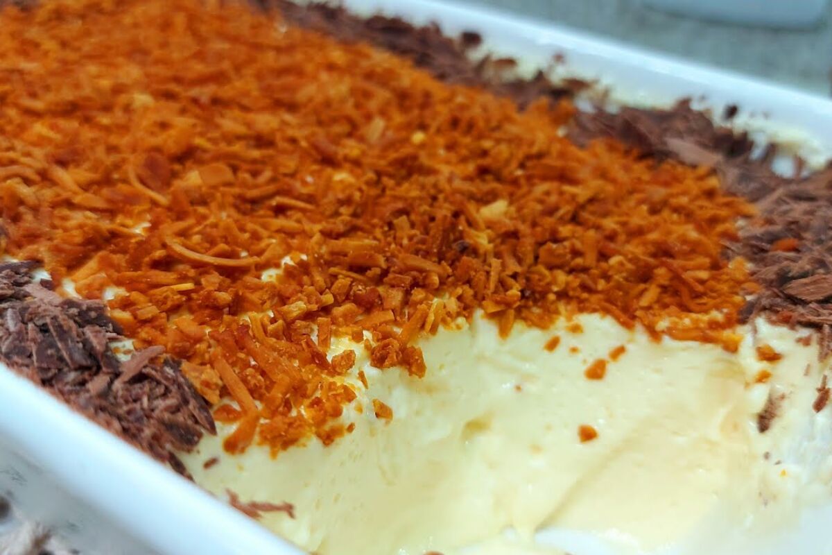 sobremesa de abacaxi