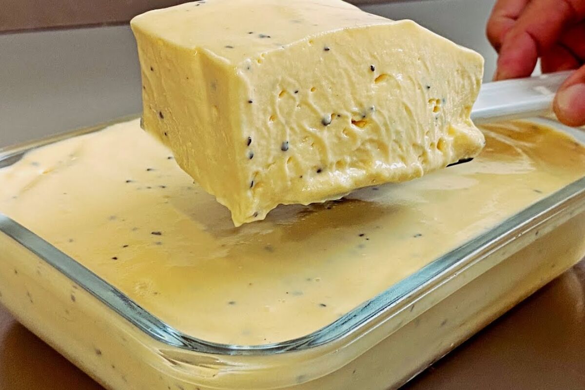 sobremesa de maracujá