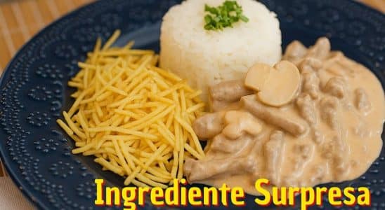 strogonoff de carne especial