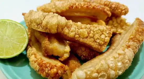 Torresmo de boteco sequinho que faz croc-croc e não encharca de óleo 3 torresmo de boteco