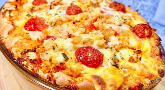 torta de frango sem glúten