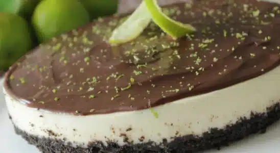 torta óreo de limão