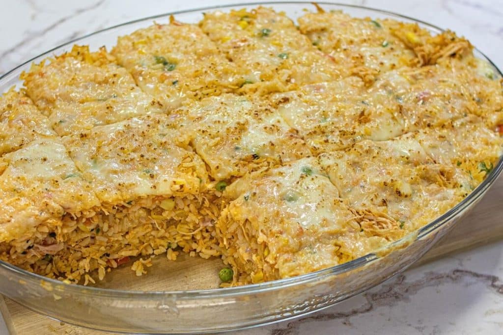 ARROZ TEMPERADO DE FORNO