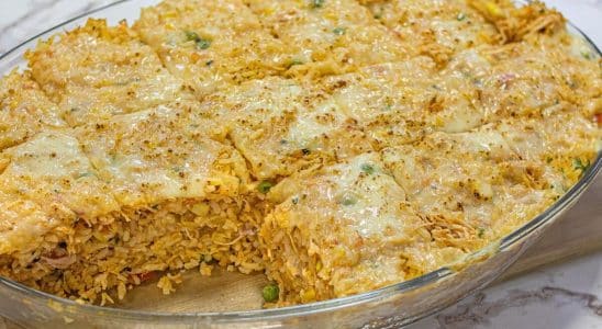 ARROZ TEMPERADO DE FORNO