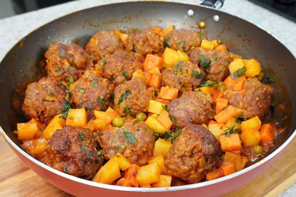 Almôndegas de Carne Moída