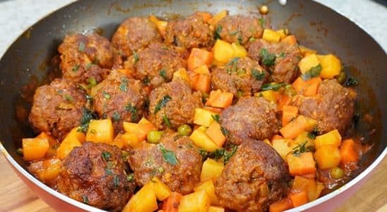 Almôndegas de Carne Moída