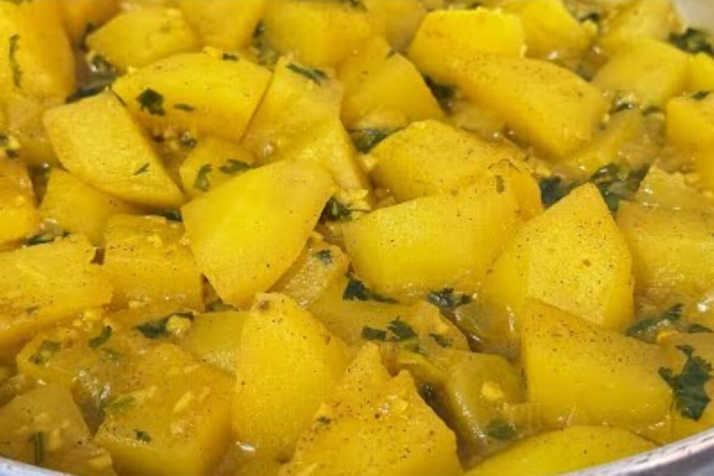 batata ao molho