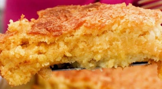BOLO DE MILHO CREMOSO