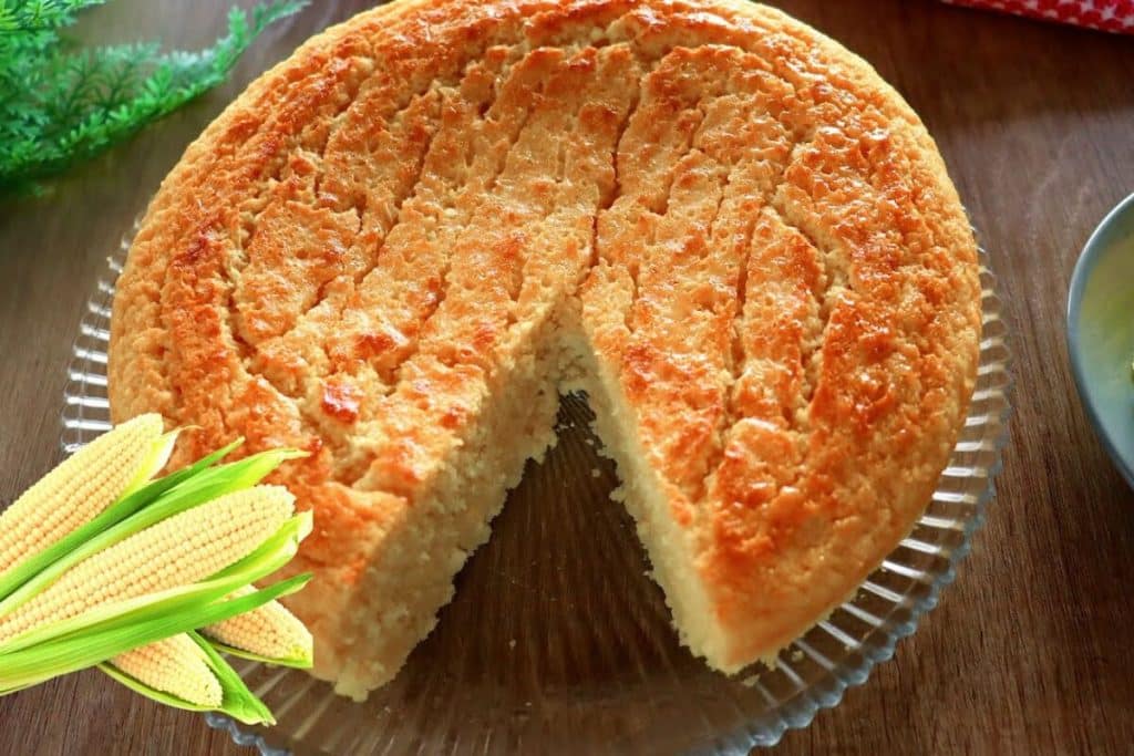 bolo de milho delicioso