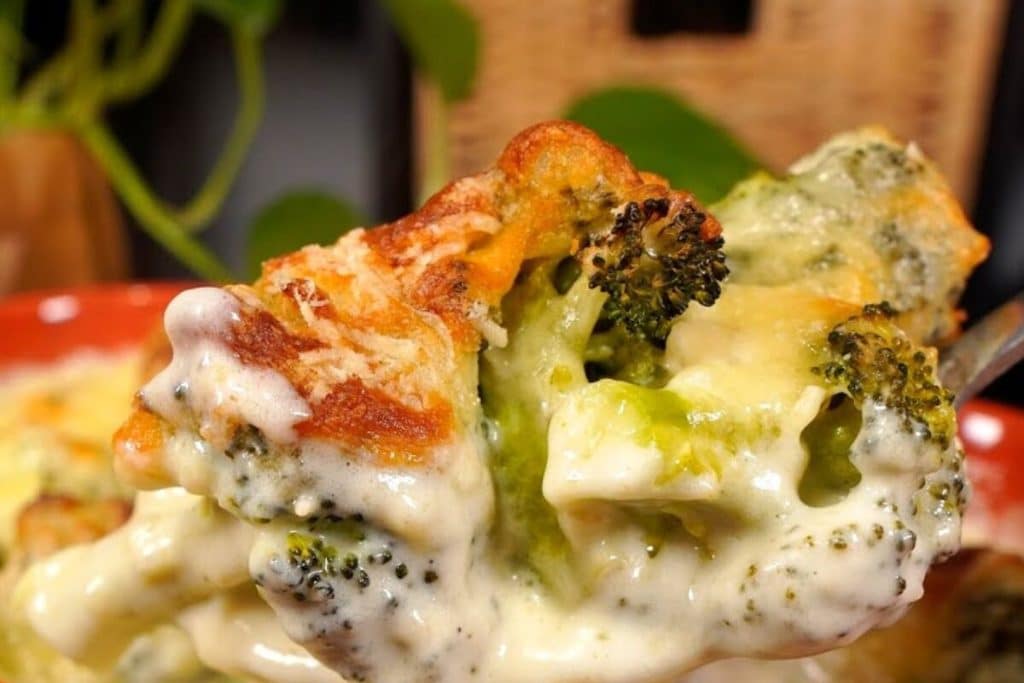 Brócolis gratinado