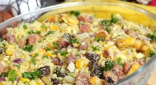 FAROFA DE BANANA DA TERRA