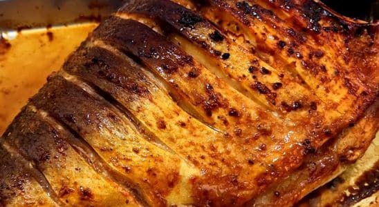 PEIXE assado no forno