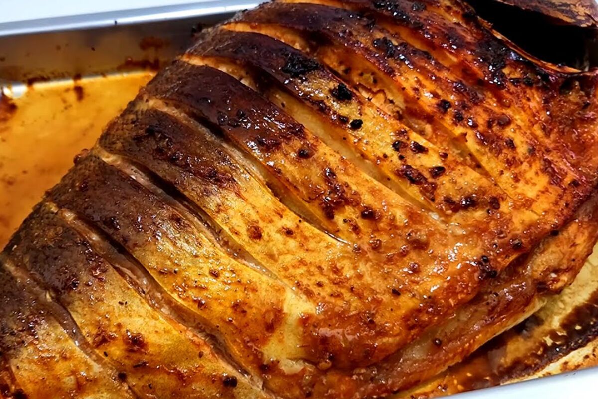 PEIXE assado no forno