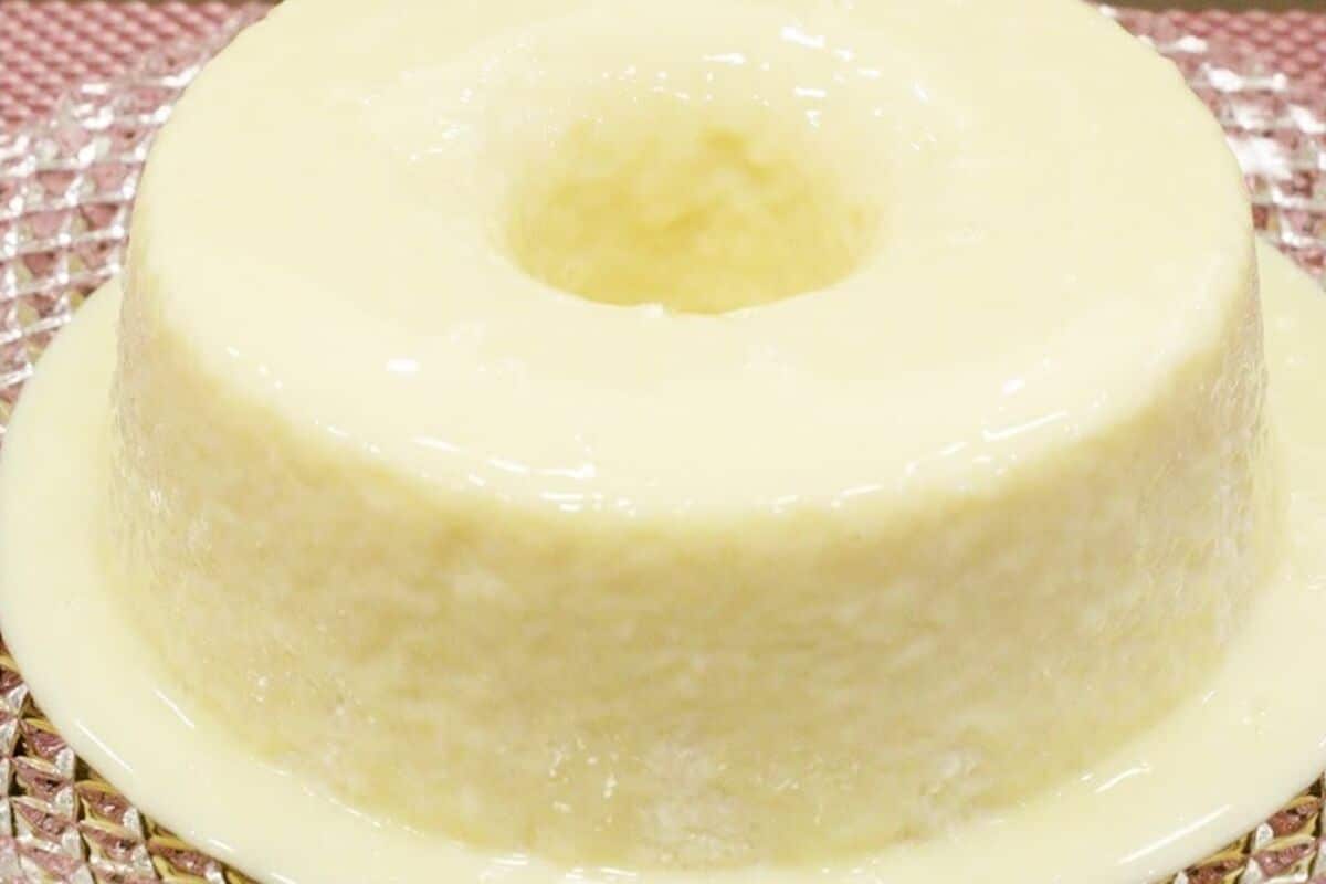 Pudim de tapioca sem forno muito cremoso e super fácil de fazer 155 PUDIM DE TAPIOCA