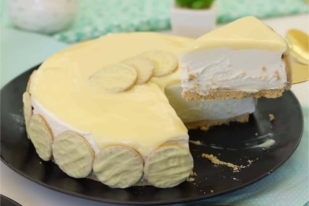 torta holandesa de chocolate branco