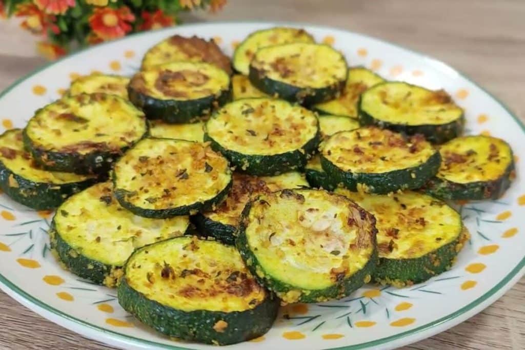 abobrinha assada na air fryer