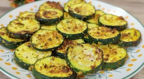 abobrinha assada na air fryer